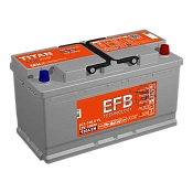 Аккумулятор TITAN EFB (100 Ah) 4607008886849